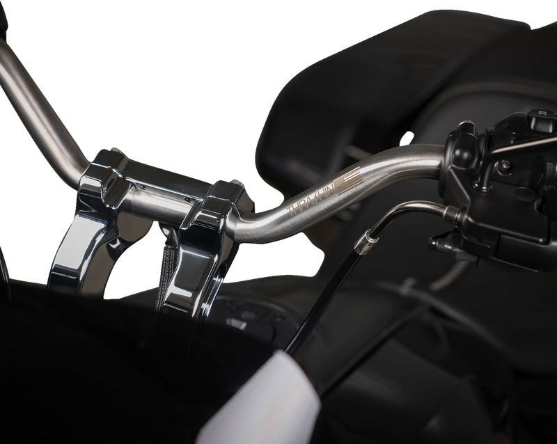 THRASHIN SUPPLY CO. Handlebar - Mid Bend - Stainless Steel TSC-2714-0