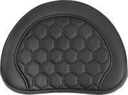 SADDLEMEN RoadSofa™ Sissy Bar Pad - Honeycomb - 10" x 8" - Black