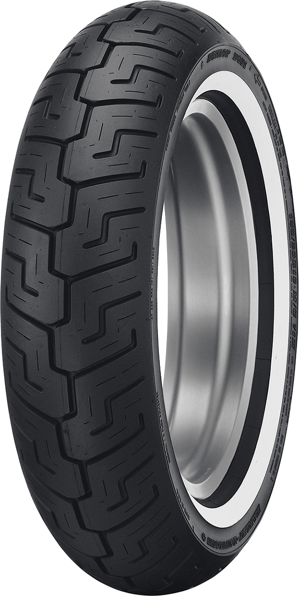 DUNLOP Tire - D401 - Rear - 150/80B16 - Medium Whitewall - 71H