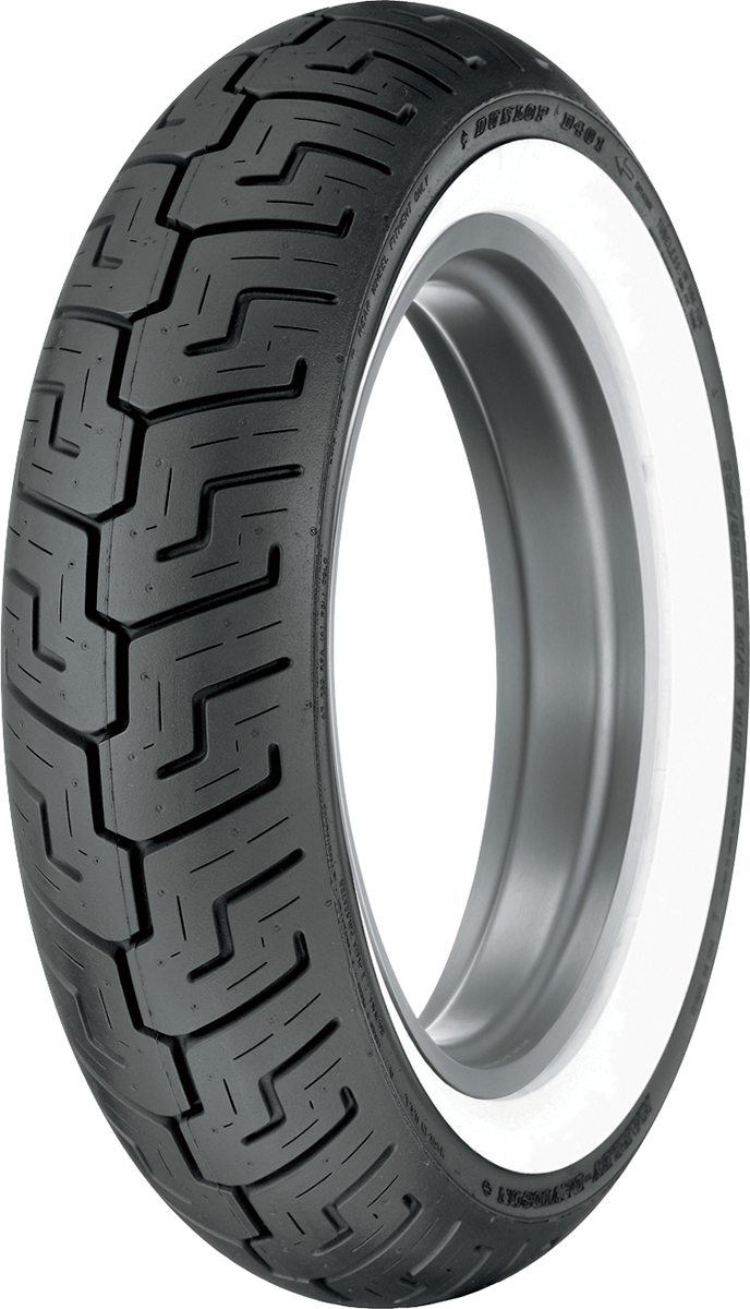 DUNLOP Tire - D401 - Rear - 150/80B16 - Wide Whitewall - 71H