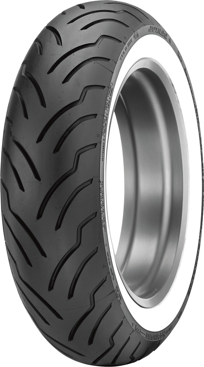 DUNLOP Tire - American Elite - Rear - 140/90B16 - Wide Whitewall - 77H