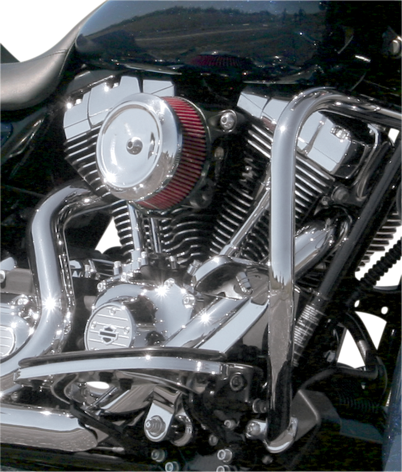 S&S CYCLE Air Cleaner Cover - Bob Dish - Chrome