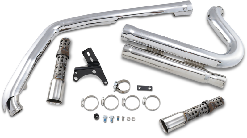 COBRA 909 Exhaust - Chrome - '06-'11 Dyna