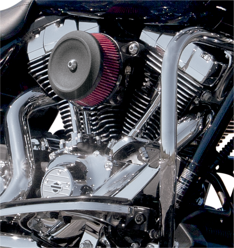 S&S CYCLE Air Cleaner Cover - Bob Dish - Black