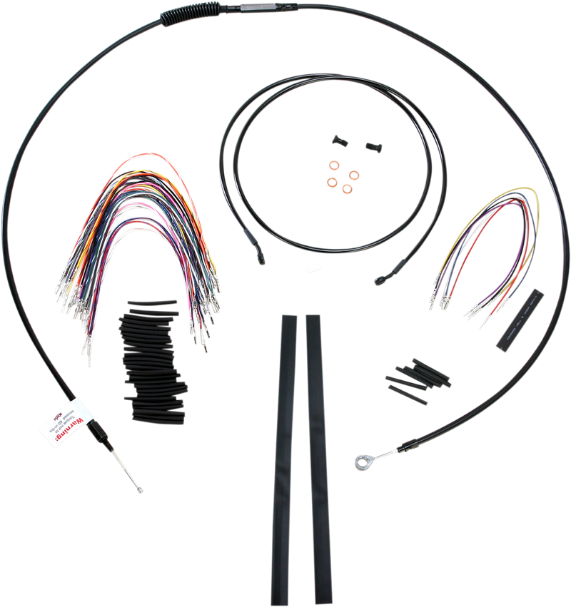 BURLY BRAND Control Kit - 15" Ape Hanger Handlebars