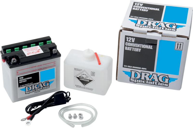 DRAG SPECIALTIES Conventional Battery Kit