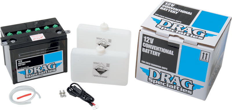 DRAG SPECIALTIES Conventional Battery Kit