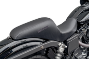 SLYFOX Drifter Seat - Black Logo - Black Vinyl w/ Slipstop - Carbon Fiber - Dyna '96-'03 4683A-slyfox
