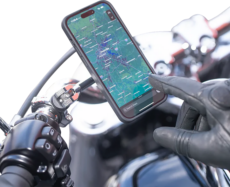 SP CONNECT 3D Phone Mount - 1-1/2" - Chrome 52878