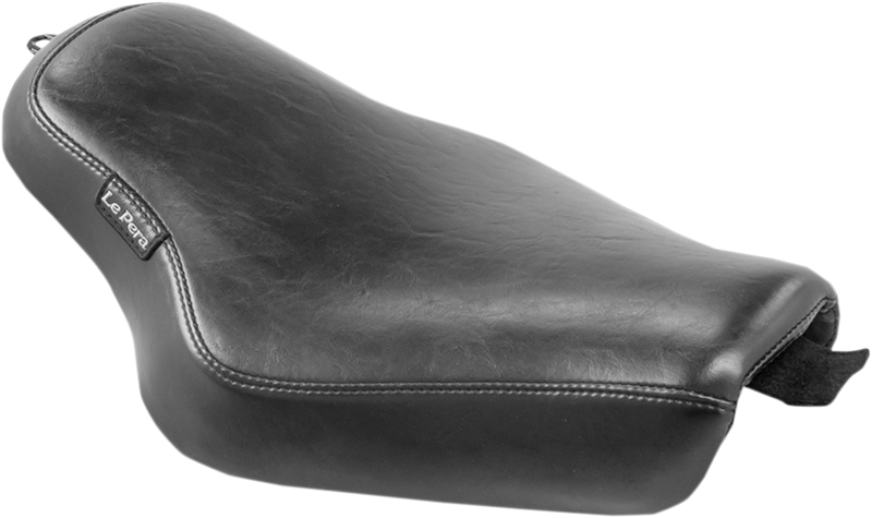 LE PERA Streaker Solo Seat - Smooth - Black - Sportster '04-'22