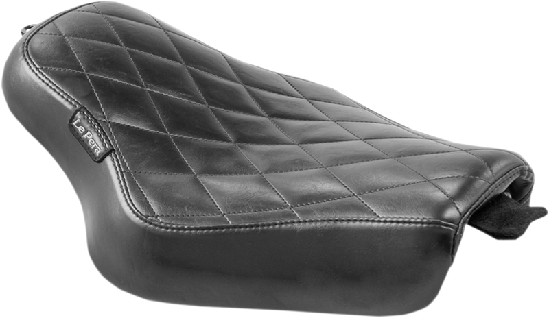 LE PERA Streaker Solo Seat - Diamond - Black - Sportster '04-'22