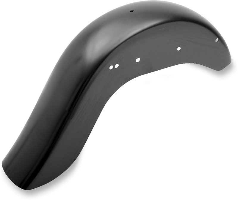 KLOCK WERKS Smooth 4" Stretched Rear Fender - Steel - 7.125" W
