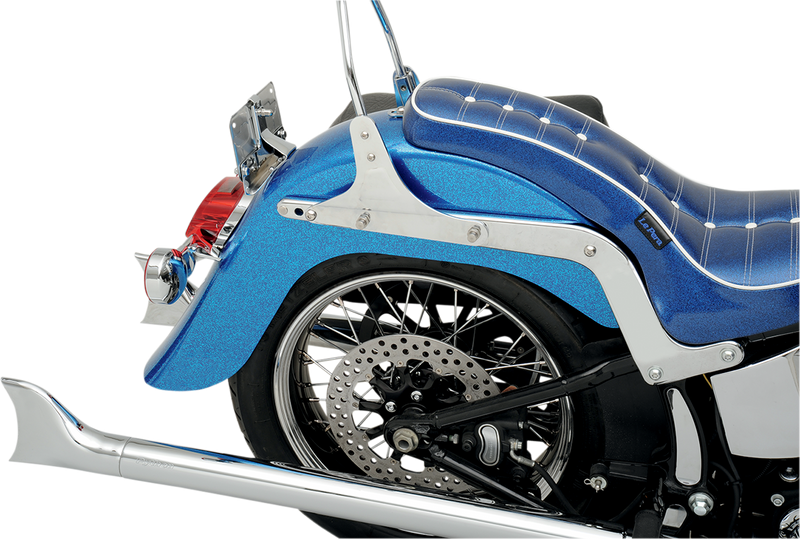 KLOCK WERKS Stocker 4" Stretched Rear Fender - Steel - 7.125" W