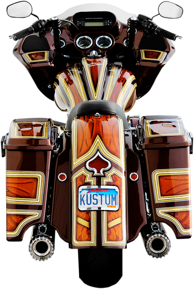 KLOCK WERKS The One Frenched Rear Fender - Steel