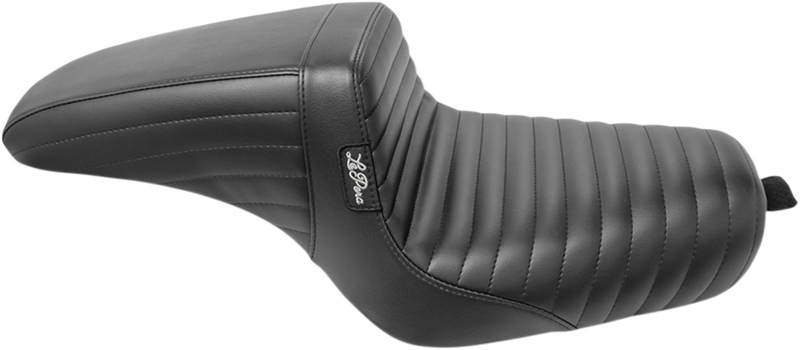 LE PERA Kickflip Seat - Pleated - Black - Sportster '10-'22