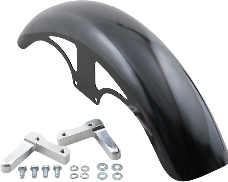 KLOCK WERKS P-Tom Front Fender Kit - w/ Satin Blocks - Steel - 19"