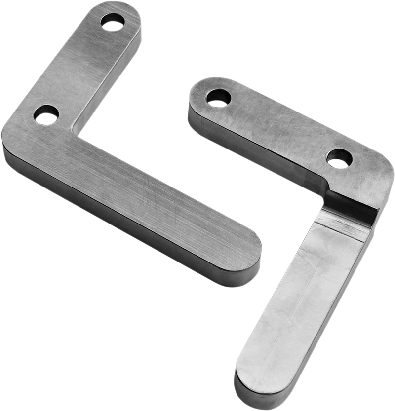 KLOCK WERKS Front Fender Mounting Blocks - Chrome