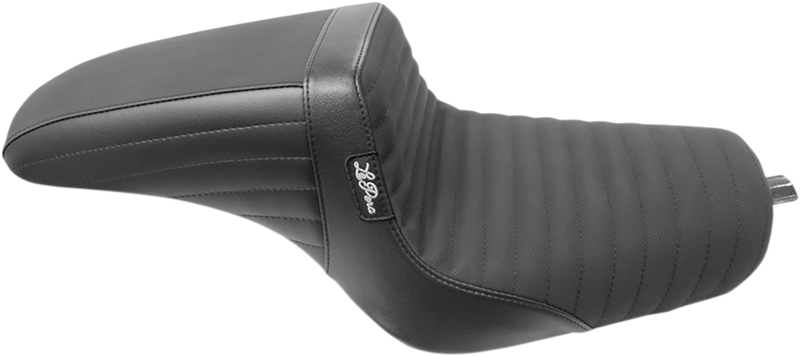 LE PERA Kickflip Seat - Pleated w/ Gripp Tape - Black - Sportster '10-'22