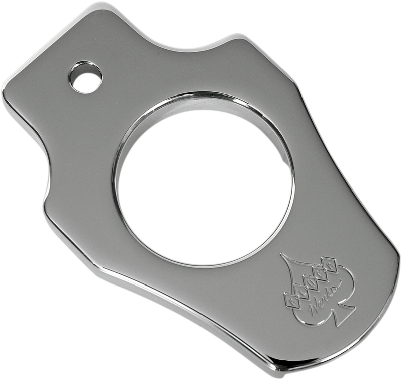 KLOCK WERKS Chrome Ignition Switch Mount - '00-'17 Softail