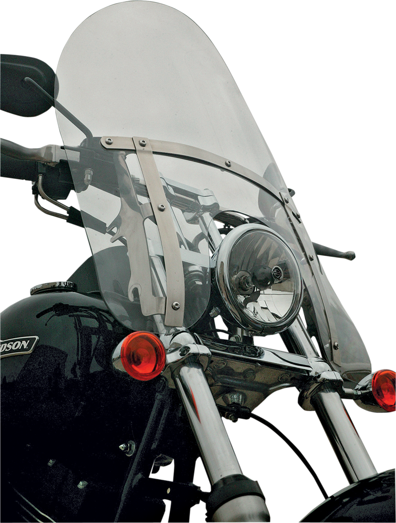 KLOCK WERKS Billboard Flare™ Windshield for Harley-Davidson® Clear - 18" Tall x 25" Wide