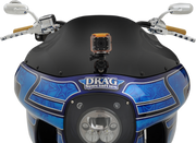 KLOCK WERKS Flare® Windshield - 9" - Black - '85-'92 FXRP KWW-02-0501