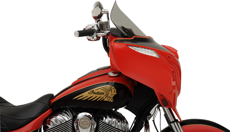 KLOCK WERKS Flare Windshield - 14" - Tall - Tinted - Indian