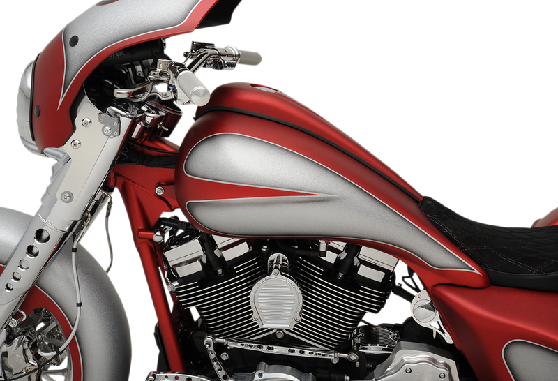 PAUL YAFFE BAGGER NATION Razor Back Stretched Tank Kit - Touring/Trike PYO:STK-RZR-10/16