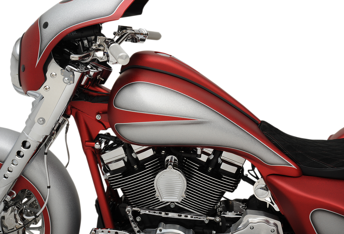 PAUL YAFFE BAGGER NATION Razor Back Stretched Tank Kit - Touring / Tri ...