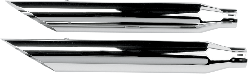 KHROME WERKS 3" HP-Plus® Slip-On Mufflers - Slashcut 202350