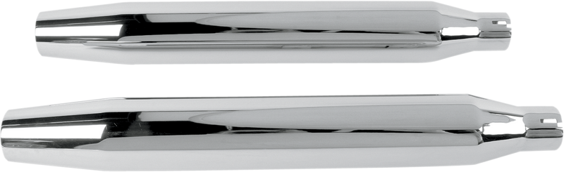 KHROME WERKS 3" HP-Plus® Slip-On Mufflers - Tapered - Chrome - XL 202400