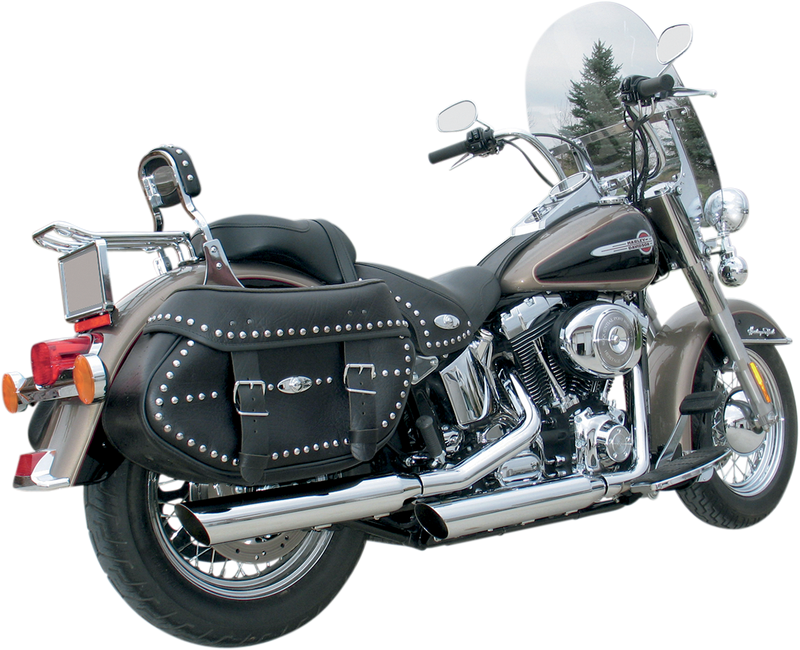 KHROME WERKS 3" HP-Plus® Slip-On Mufflers - Slanted 202355