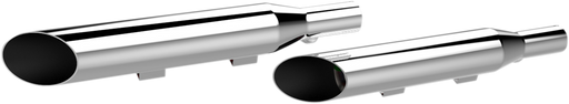 KHROME WERKS 3" HP-Plus® Slip-On Mufflers - Slash-Cut - Chrome - XL 202390