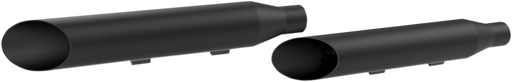 KHROME WERKS 3" HP-Plus® Slip-On Mufflers - Slash-Cut - Black - XL 202895