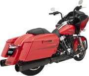 KHROME WERKS 4-1/2" HP-Plus® Slip-On Mufflers - Black with Klassic - Touring 202825