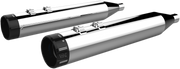 KHROME WERKS 4-1/2" HP-Plus® Slip-On Mufflers - Chrome with Klassic Tip 202775