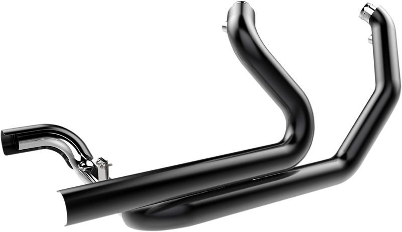 KHROME WERKS Aggressor 2-into-2 Crossover Headers - Black - FL 200860
