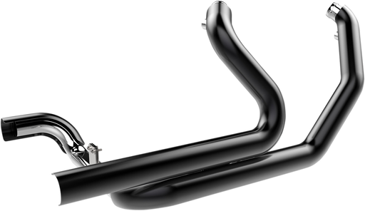 KHROME WERKS Aggressor 2-into-2 Crossover Headers - Black - FL 200860