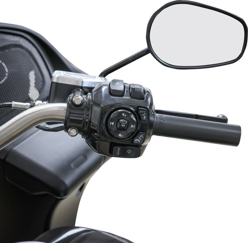 THRASHIN SUPPLY CO. Throttle Tube - Knurled - 1" - Touring TBW TSC-2805-1