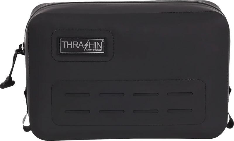 THRASHIN SUPPLY CO. Handlebar Bag - Black - Waterproof THB-0021