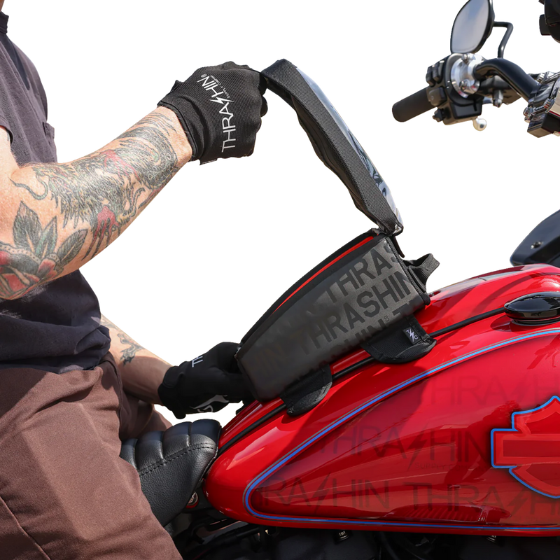 THRASHIN SUPPLY CO. Magnetic Tank Bag - 3.5L - Black TSB-0017