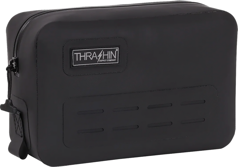 THRASHIN SUPPLY CO. Handlebar Bag - Black - Waterproof THB-0021
