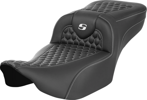 SADDLEMEN RoadSofa™ Extended Reach Seat - w/o Backrest - Hon - White
