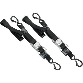 DRAG SPECIALTIES Ratchet Tie-Downs - 1-1/2" x 6' - Black