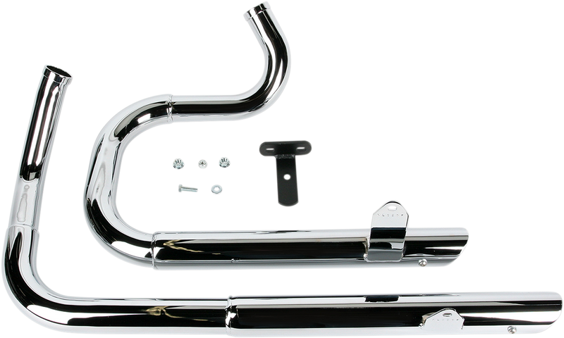 BASSANI XHAUST Pro Street Exhaust - Chrome - '86-'03 SPORTSTER MODELS