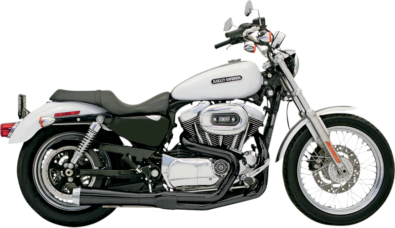 BASSANI XHAUST Road Rage Exhaust - Black - '86-'03 XL
