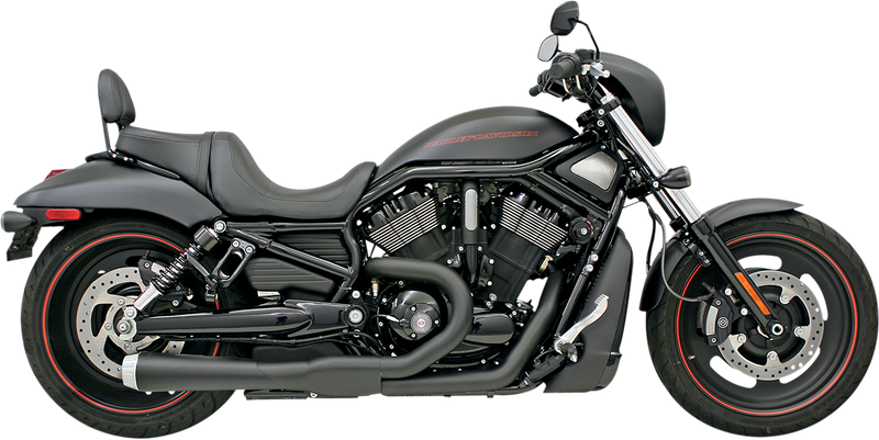 BASSANI XHAUST Road Rage 2:1 Exhaust - Black