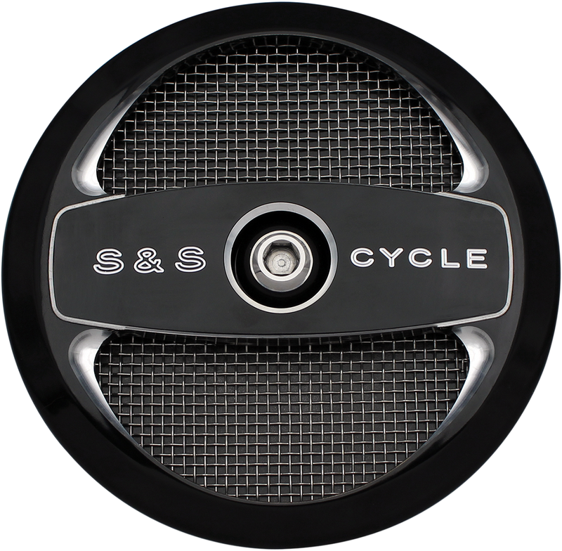 S&S CYCLE Air Cleaner Cover - Air 1 - Black