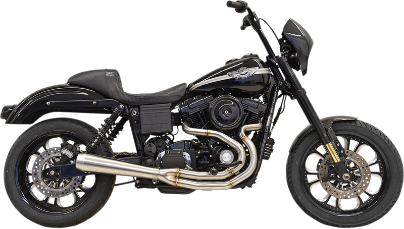 BASSANI XHAUST High Horsepower 2:1 Exhaust - Stainless Steel - '91-'17 DYNA