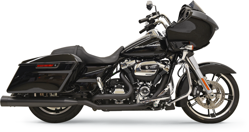 BASSANI XHAUST Down Under Headpipes - Black - '17-'22 TOURING