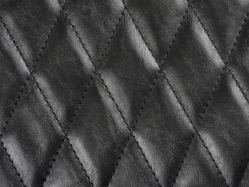 LE PERA Daytona Sport Seat - Diamond - Black - FXR '82-'00